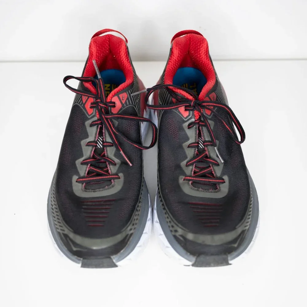 HOKA ONE ONE Bondi 5 Neutral Black/Formula One Mesh Running Shoes - Picture 3 of 7